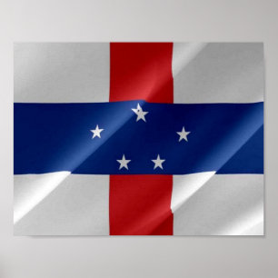 VLAG - Nederlandse Antillen - Poster