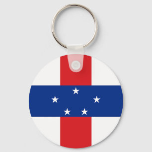 vlag Nederlandse Antillen Sleutelhanger