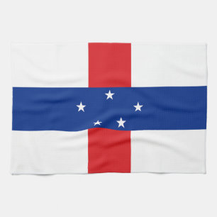 vlag Nederlandse Antillen Theedoek