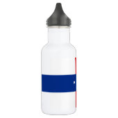 vlag Nederlandse Antillen Waterfles (Links)