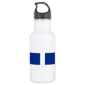 vlag Nederlandse Antillen Waterfles (Achterkant)