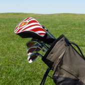 vlag Noord-Macedonië Golfheadcover (Insitu)