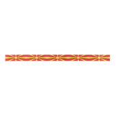 Vlag Noord-Macedonië Lint (Voorkant)