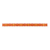 Vlag Noord-Macedonië Lint (Voorkant)