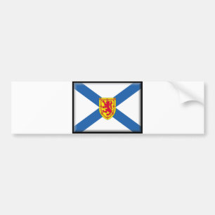 vlag Nova Scotia Bumpersticker