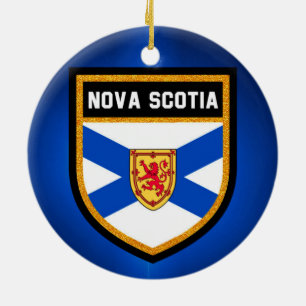 vlag Nova Scotia Keramisch Ornament