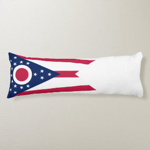 Vlag Ohio-staat Lichaamskussen