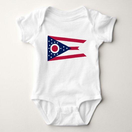 Vlag Ohio-staat Romper (Voorkant)