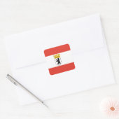 Vlag op de Berlijnse sticker (Envelop)