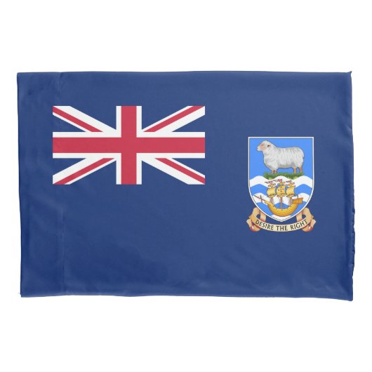 Vlag op de Falklandeilanden Kussensloop (Voorkant)