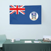 Vlag op de Falklandeilanden Spandoek (Beurs)