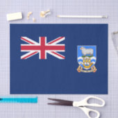 Vlag op de Falklandeilanden Tissuepapier (Craft)