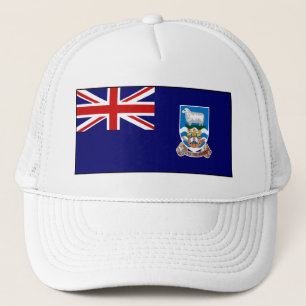 Vlag op de Falklandeilanden Trucker Pet