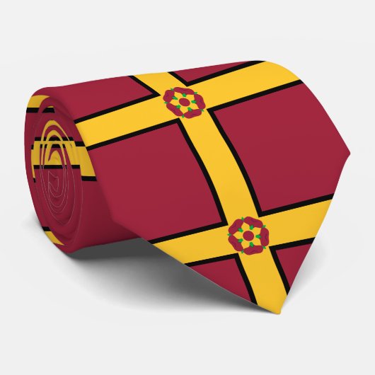 Vlag op de Stropdas Northamptonshire (Opgerold)