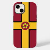 Vlag op Northamptonshire Case-Mate iPhone Case (Achterkant)
