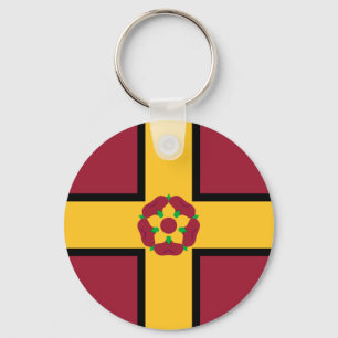 Vlag op Northamptonshire sleutelhanger