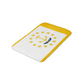 Vlag op Rhode Island - eiland Badmat (Gekanteld)