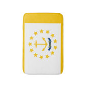 Vlag op Rhode Island - eiland Badmat (Voorkant Verticaal)