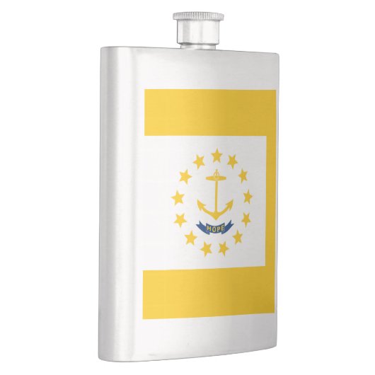 Vlag op Rhode Island - eiland Flacon (Rechts)