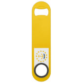 Vlag op Rhode Island - eiland Speed Flessenopener (Achterkant)