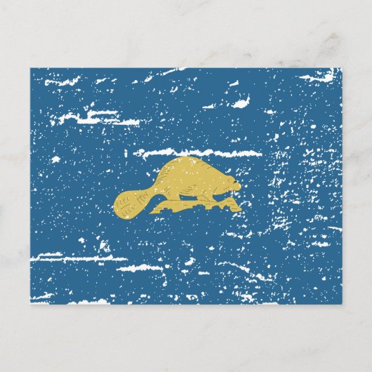 vlag OREGON Briefkaart (Voorkant)