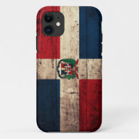 Vlag oude Wooden Dominicaanse Republiek