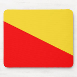 vlag Palermo italiaans symbool Sicilië ziekenhuis Muismat