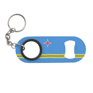 Vlag Patriotic Aruba Mini Flessenopener