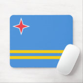 Vlag Patriotic Aruba Muismat (Met muis)