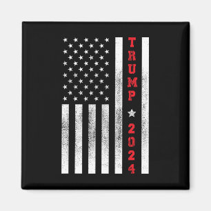 Vlag Patriottisch 4 juli Trump 2024 Magneet