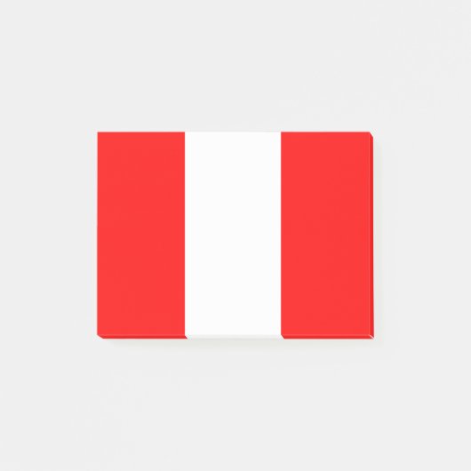 Vlag Peru Post-it® Notes (Voorkant)