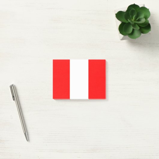 Vlag Peru Post-it® Notes (Kantoor)