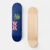 vlag Pitcairneilanden Skateboard (Voorkant)