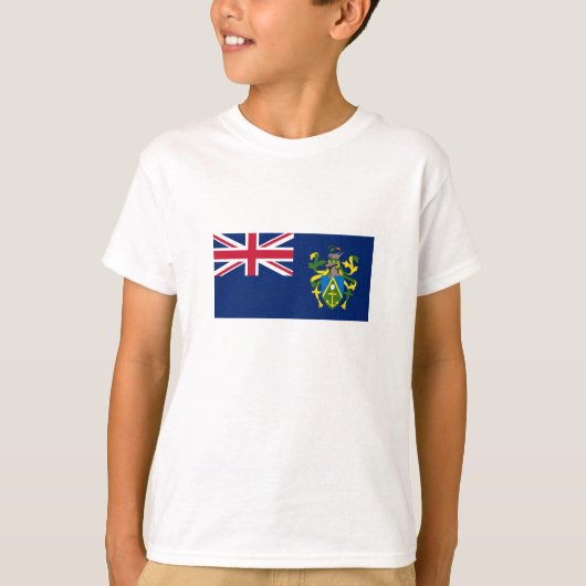 vlag Pitcairneilanden T-shirt (Voorkant)
