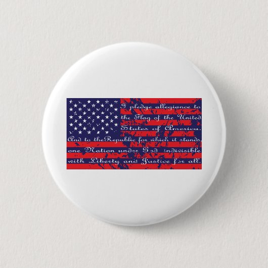 Vlag-pledge Ronde Button 5,7 Cm (Voorkant)