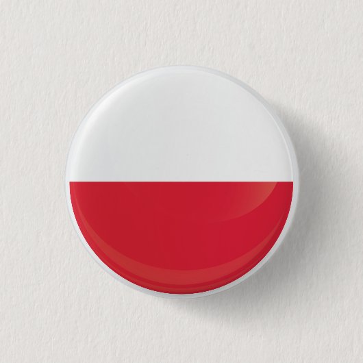 vlag Polen Ronde pictogrammen Ronde Button 3,2 Cm (Voorkant)