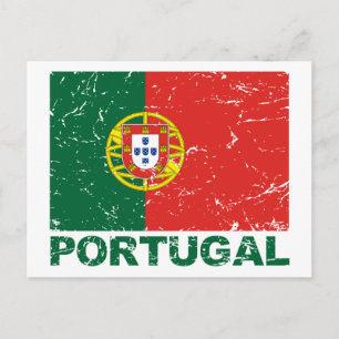  vlag Portugal Briefkaart