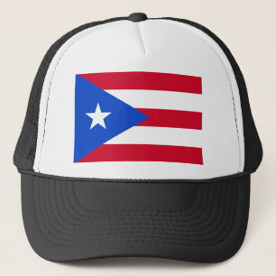 Vlag Puerto Rico Trucker Pet