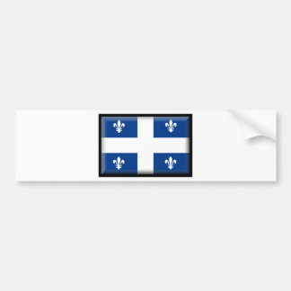 Vlag Quebec (Canada) Bumpersticker