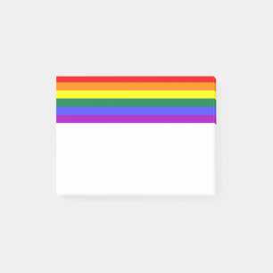 Vlag regenboogpride post-it® notes