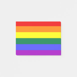Vlag regenboogpride post-it® notes