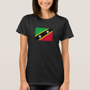 Vlag Saint Kitts en Nevis 1 T-shirt