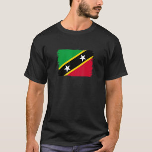 Vlag Saint Kitts en Nevis 1 T-shirt