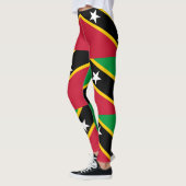 Vlag Saint Kitts en Nevis Leggings (Links)