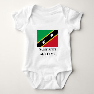 Vlag Saint Kitts en Nevis Romper
