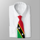 Vlag Saint Kitts en Nevis Stropdas (Gebonden)