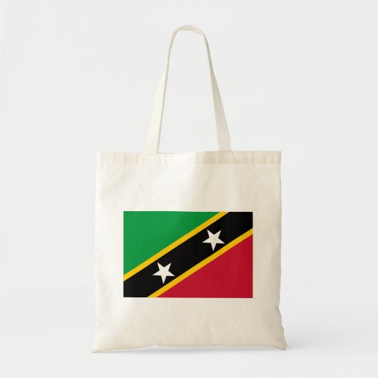 Vlag Saint Kitts en Nevis Tote Bag (Voorkant)