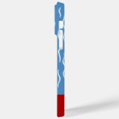 Vlag Saint-Pierre en Miquelon Case-Mate iPhone Case (Achterkant / Links)