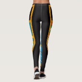 Vlag Saint-Pierre en Miquelon Leggings (Achterkant)