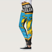 Vlag Saint-Pierre en Miquelon Leggings (Links)
